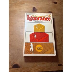 The Encyclopaedia of Ignorance Vintage 1978 Paperback Science Book Ronald Duncan